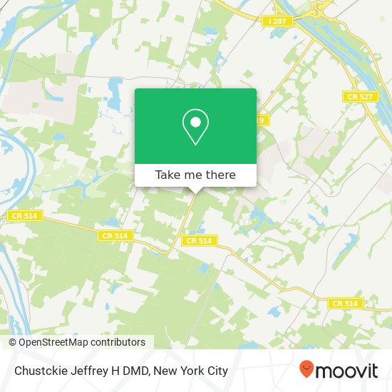 Mapa de Chustckie Jeffrey H DMD, 270 Cedar Grove Ln