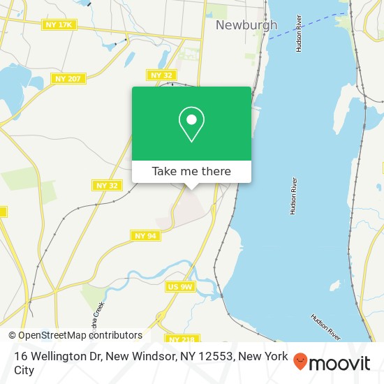 16 Wellington Dr, New Windsor, NY 12553 map