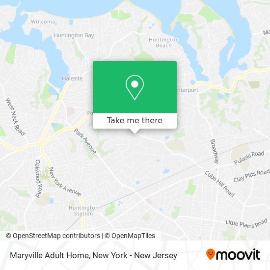 Maryville Adult Home map