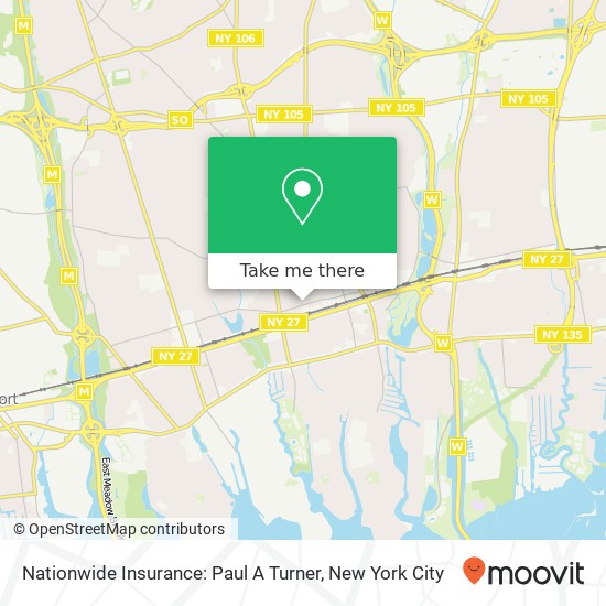 Mapa de Nationwide Insurance: Paul A Turner, 2531 Grand Ave