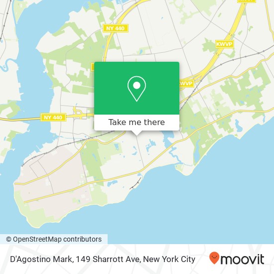 Mapa de D'Agostino Mark, 149 Sharrott Ave