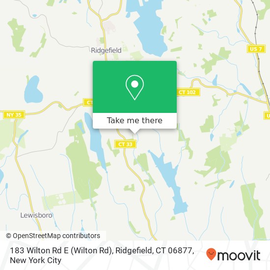 183 Wilton Rd E (Wilton Rd), Ridgefield, CT 06877 map