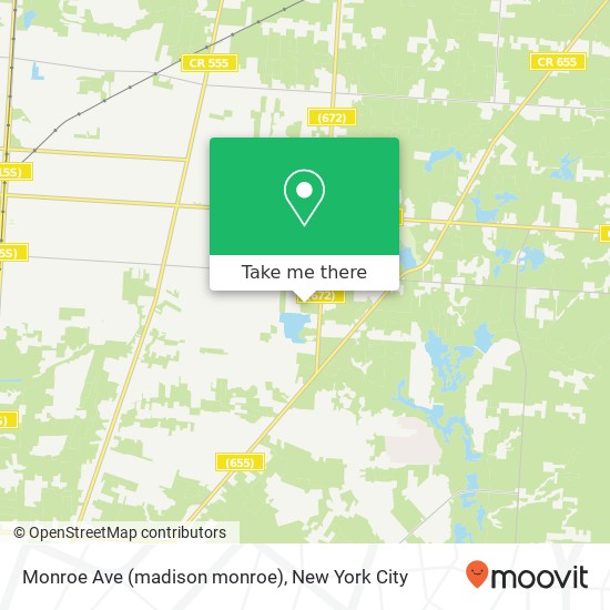 Monroe Ave (madison monroe), Vineland, NJ 08361 map