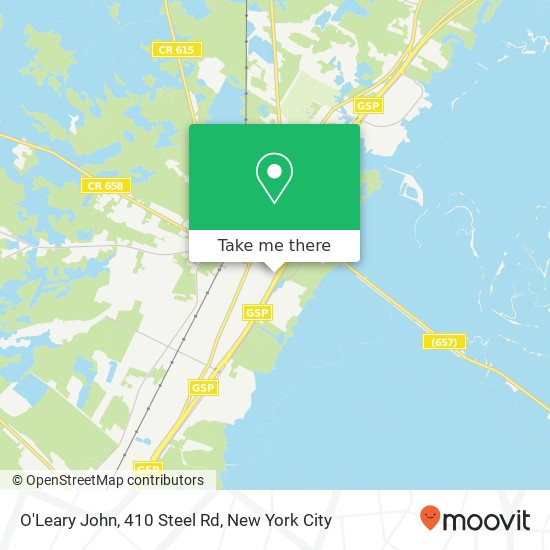 Mapa de O'Leary John, 410 Steel Rd