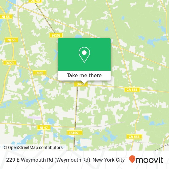 229 E Weymouth Rd (Weymouth Rd), Vineland, NJ 08360 map