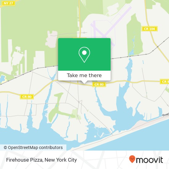 Mapa de Firehouse Pizza