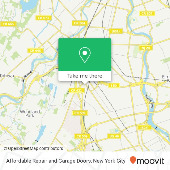 Affordable Repair and Garage Doors, 32 Hine St map