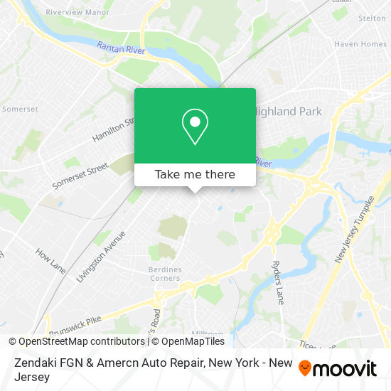 Zendaki FGN & Amercn Auto Repair map