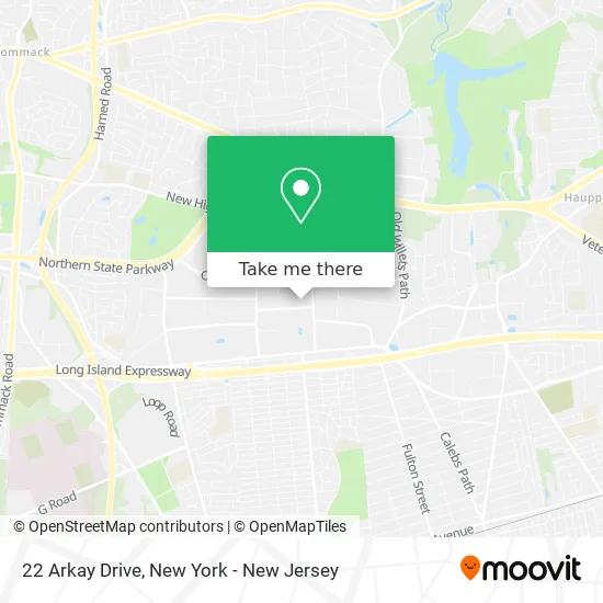 22 Arkay Drive map