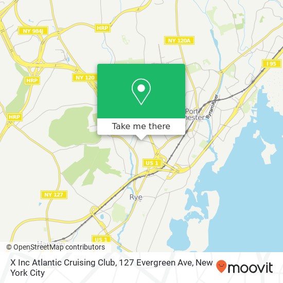 X Inc Atlantic Cruising Club, 127 Evergreen Ave map