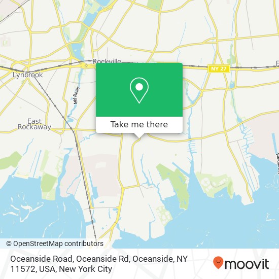 Mapa de Oceanside Road, Oceanside Rd, Oceanside, NY 11572, USA