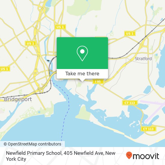 Mapa de Newfield Primary School, 405 Newfield Ave