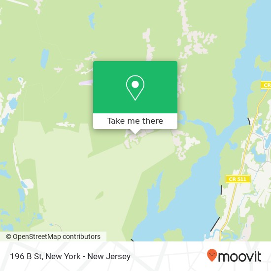 Mapa de 196 B St, Ringwood, NJ 07456