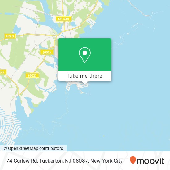 74 Curlew Rd, Tuckerton, NJ 08087 map