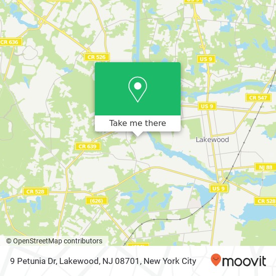9 Petunia Dr, Lakewood, NJ 08701 map