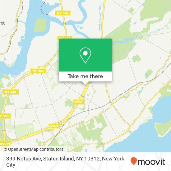 399 Notus Ave, Staten Island, NY 10312 map