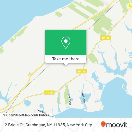 Mapa de 2 Bridle Ct, Cutchogue, NY 11935