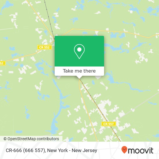 Mapa de CR-666 (666 557), Dorothy, NJ 08317