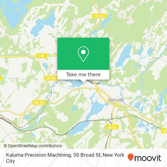 Kaluma Precision Machining, 30 Broad St map