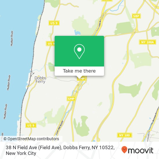 38 N Field Ave (Field Ave), Dobbs Ferry, NY 10522 map