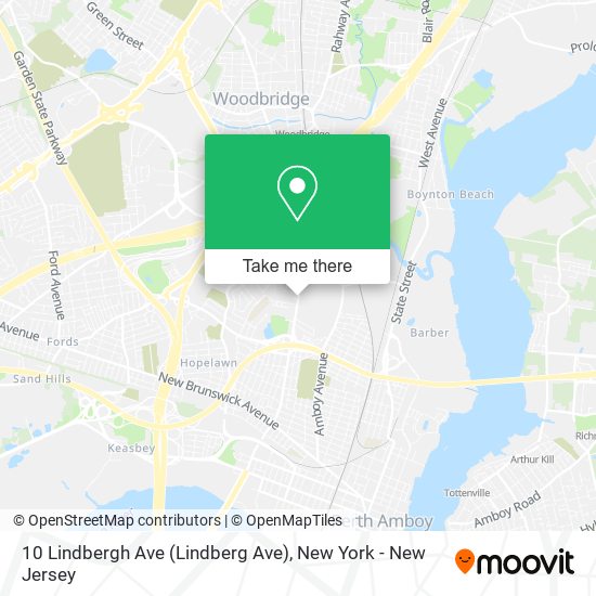 Mapa de 10 Lindbergh Ave (Lindberg Ave)