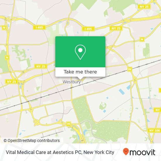 Mapa de Vital Medical Care at Aestetics PC, 466 Maple Ave