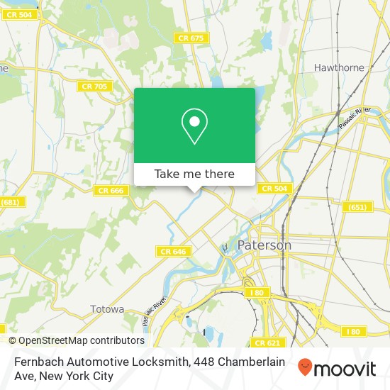 Fernbach Automotive Locksmith, 448 Chamberlain Ave map