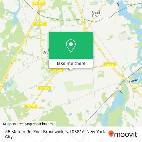 55 Mercer Rd, East Brunswick, NJ 08816 map