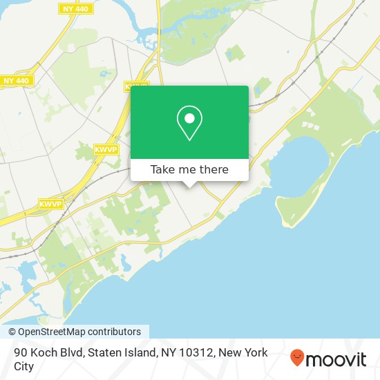 90 Koch Blvd, Staten Island, NY 10312 map