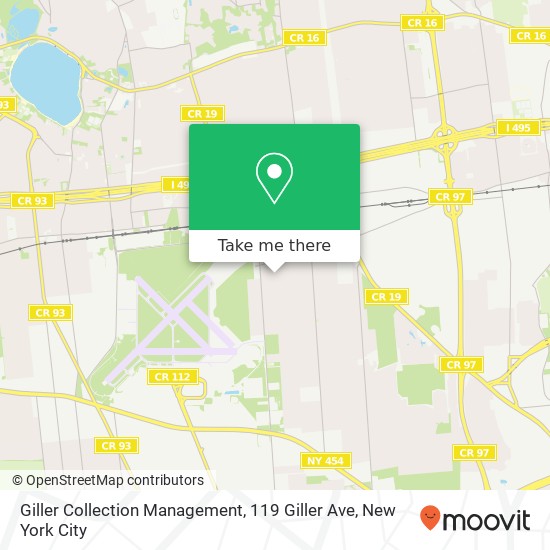 Giller Collection Management, 119 Giller Ave map