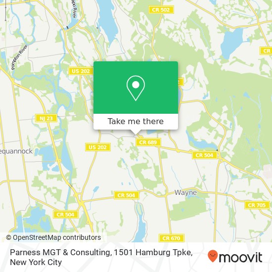 Parness MGT & Consulting, 1501 Hamburg Tpke map