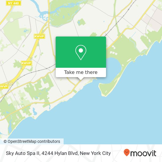 Sky Auto Spa II, 4244 Hylan Blvd map