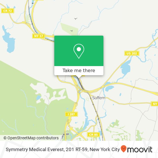 Mapa de Symmetry Medical Everest, 201 RT-59