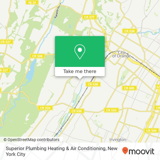 Mapa de Superior Plumbing Heating & Air Conditioning