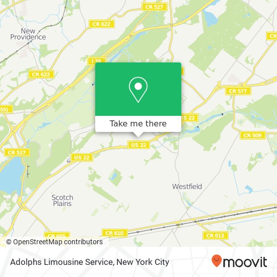 Adolphs Limousine Service map