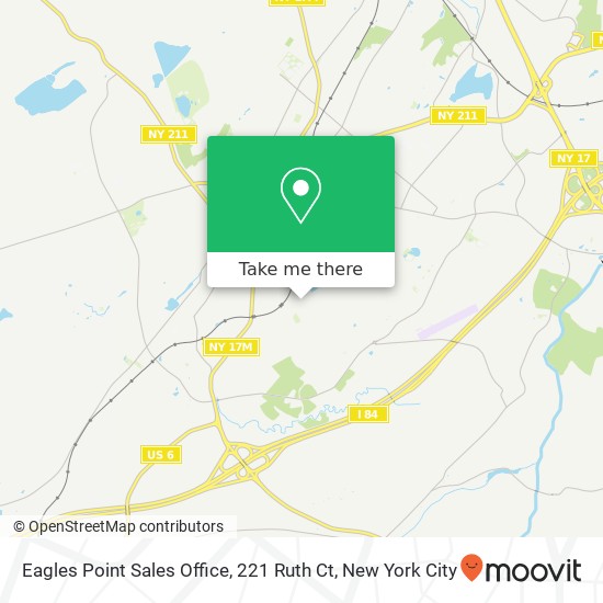 Mapa de Eagles Point Sales Office, 221 Ruth Ct