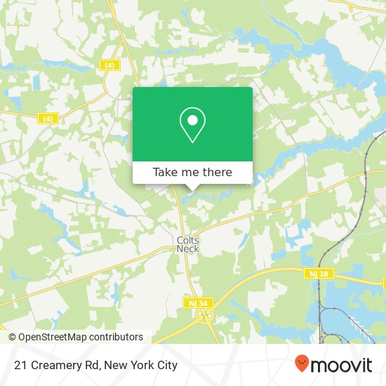 21 Creamery Rd, Colts Neck, NJ 07722 map