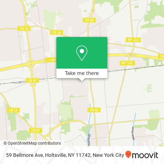 59 Bellmore Ave, Holtsville, NY 11742 map