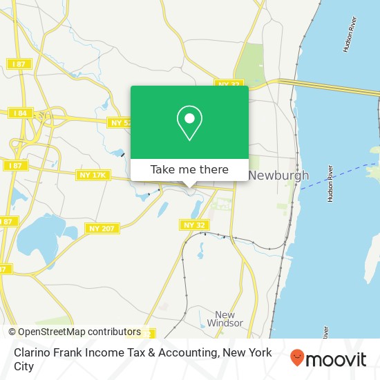 Mapa de Clarino Frank Income Tax & Accounting, 6 Little Britain Rd