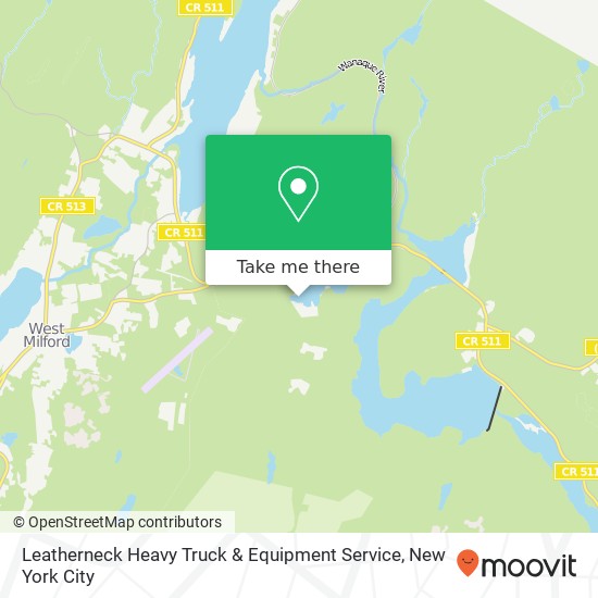 Mapa de Leatherneck Heavy Truck & Equipment Service, 921 Burnt Meadow Rd