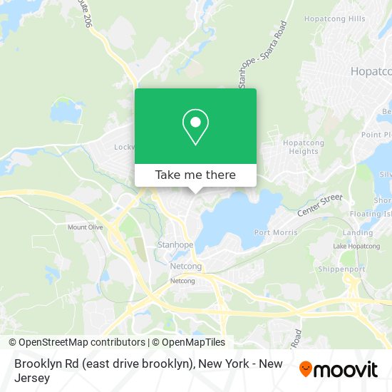 Brooklyn Rd (east drive brooklyn) map