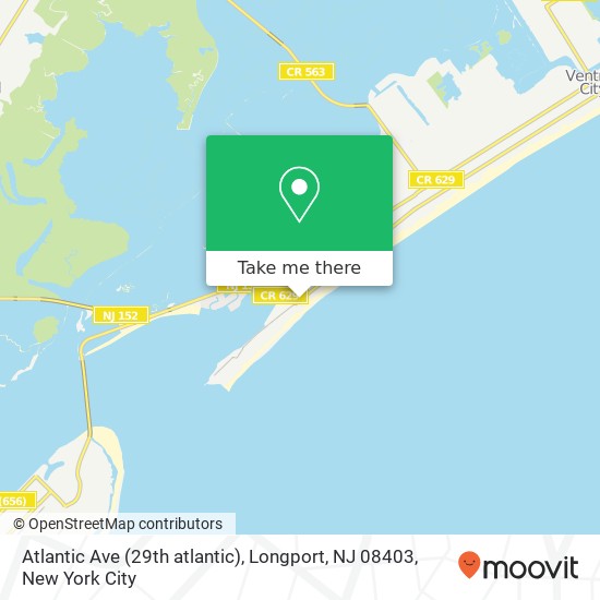 Atlantic Ave (29th atlantic), Longport, NJ 08403 map