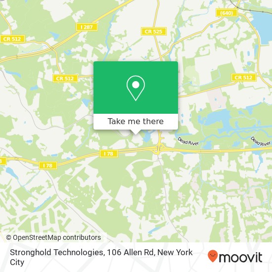 Stronghold Technologies, 106 Allen Rd map