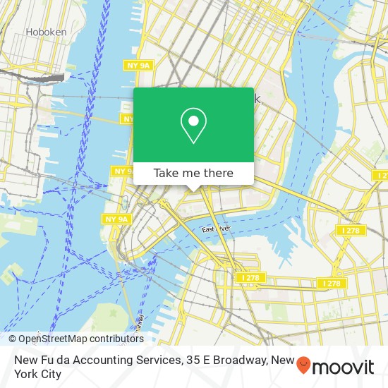 New Fu da Accounting Services, 35 E Broadway map