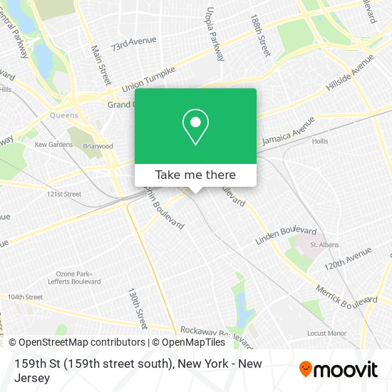 Mapa de 159th St (159th street south)