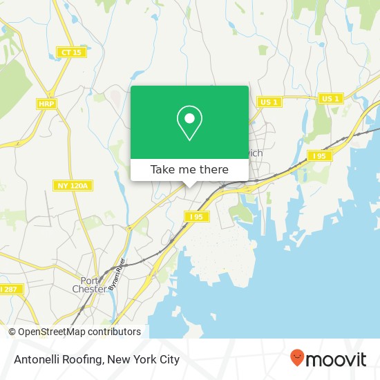 Mapa de Antonelli Roofing