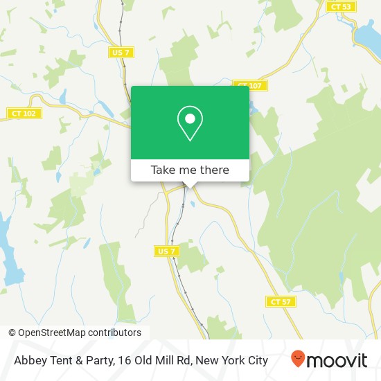 Mapa de Abbey Tent & Party, 16 Old Mill Rd