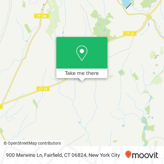 900 Merwins Ln, Fairfield, CT 06824 map