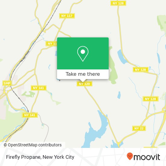 Mapa de Firefly Propane