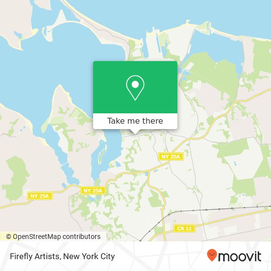 Firefly Artists map